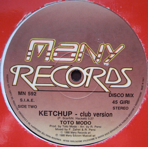 Todo Modo - Ketchup | Many Records (MN 592)