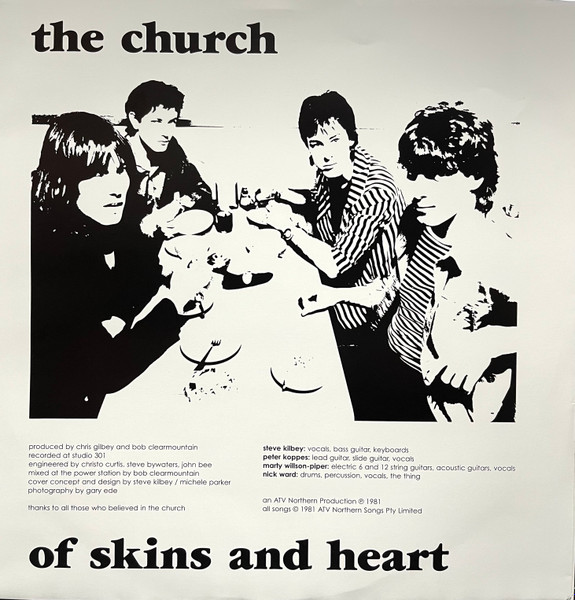 The Church - Of Skins And Heart LP- WHITE | EMI (5895833) - 3