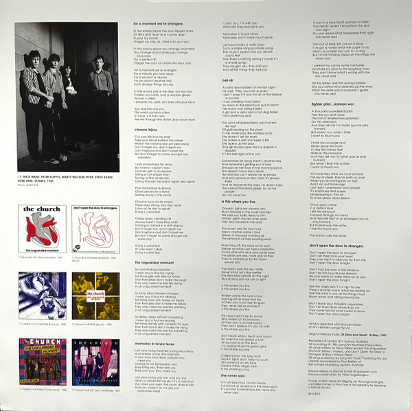 The Church - Of Skins And Heart LP- WHITE | EMI (5895833) - 4