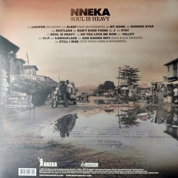 Nneka - Soul Is Heavy | Music On Vinyl B.V. (MOVLP3336) - 2 Nneka - Soul Is Heavy | Music On Vinyl B.V. (MOVLP3336) - 2