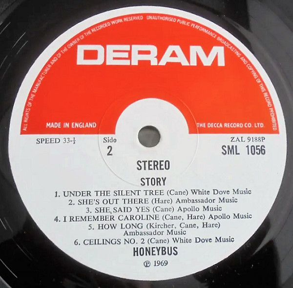 Honeybus - Story | Deram (SML 1056) - 2