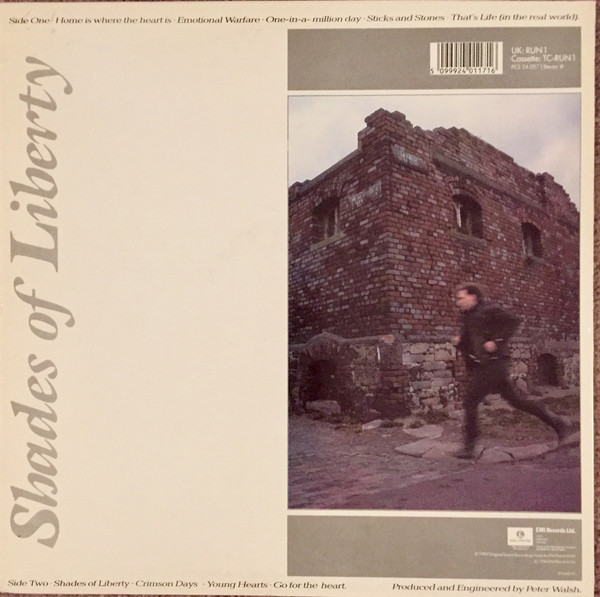 Silent Running - Shades Of Liberty | Parlophone (RUN 1) - 2