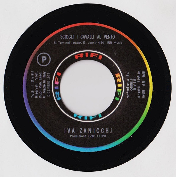 Iva Zanicchi - Coraggio E Paura | Rifi (RFN-NP 16469) - 4