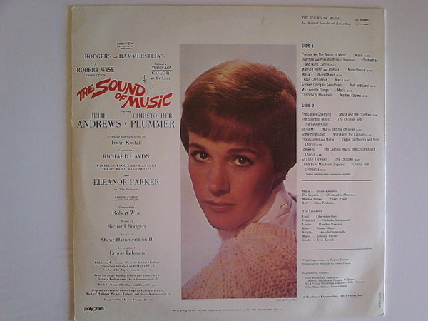 Rodgers & Hammerstein / Julie Andrews , Christopher Plummer , Irwin Kostal - The Sound Of Music (An Original Soundtrack Recording) | RCA (PL45880) - 2