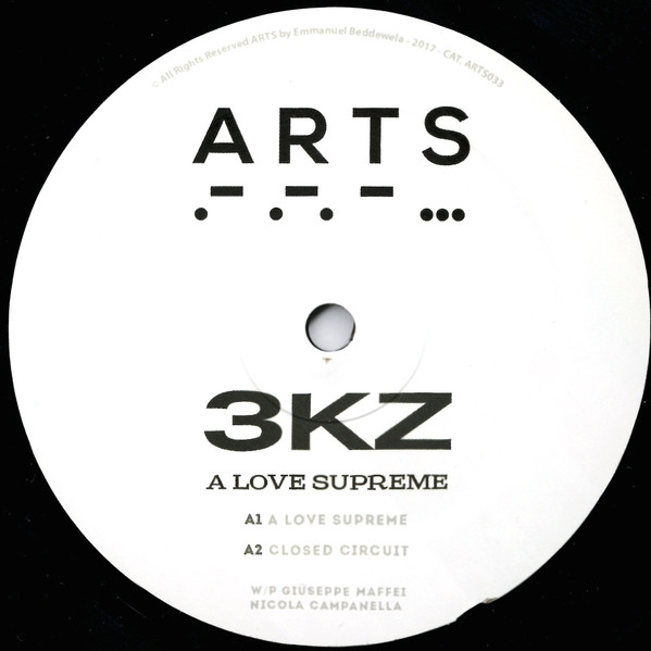 3KZ - A Love Supreme | Arts (ARTS033) - main