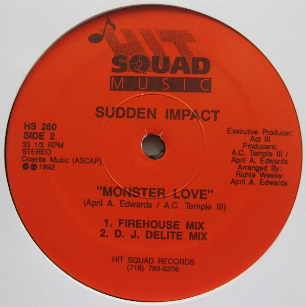 Sudden Impact - Monster Love | Hit Squad Music (HS 260)