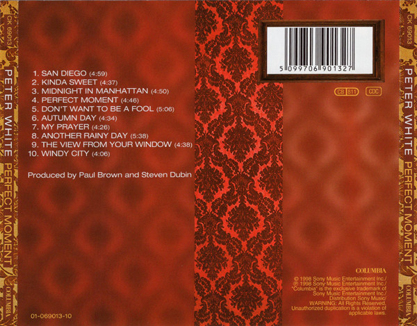 Peter White - Perfect Moment | Columbia (CK 69013) - 2
