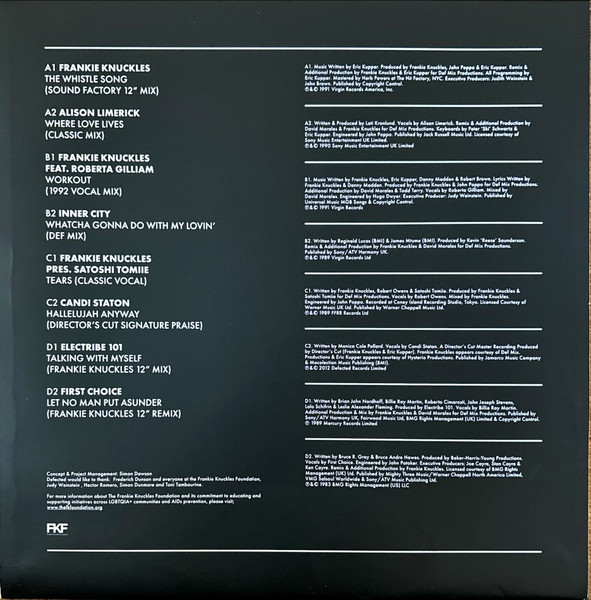 Frankie Knuckles - House Masters (Volume Two) | Defected (HOMAS23LP2) - 4 Frankie Knuckles - House Masters (Volume Two) | Defected (HOMAS23LP2) - 4