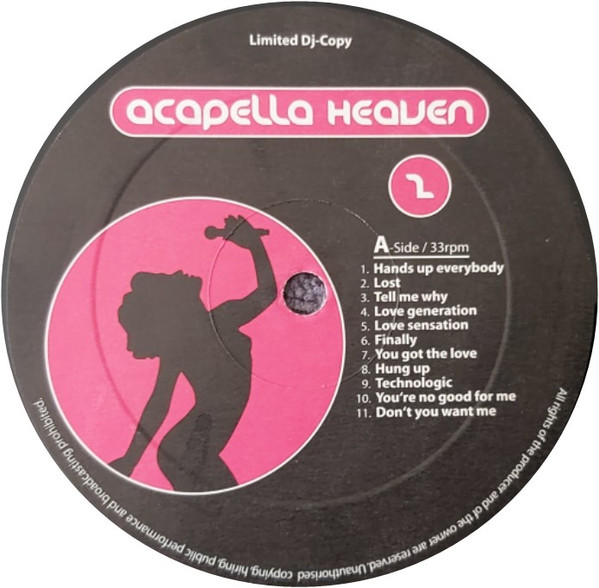 Various - Acapella Heaven Vol. 2 | Not On Label (AHVN002)