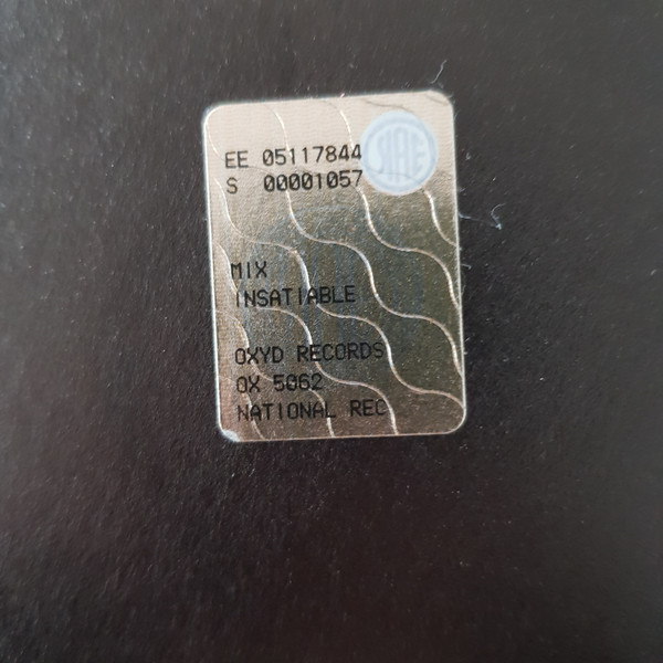 Thick Dick - Insatiable | Oxyd Records (OX 5062) - 2 Thick Dick - Insatiable | Oxyd Records (OX 5062) - 2