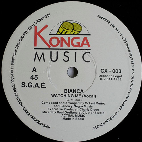 Bianca - Watching Me | Konga Music (CX-003) - 2