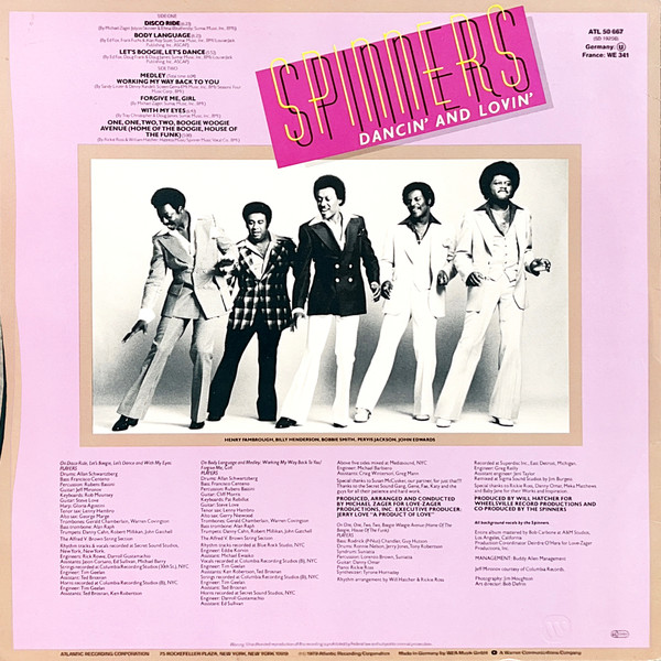 Spinners - Dancin' And Lovin' | Atlantic (ATL 50 667) - 2 Spinners - Dancin' And Lovin' | Atlantic (ATL 50 667) - 2