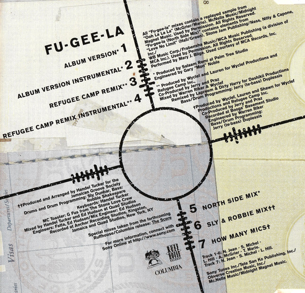 Fugees - Fu-Gee-La | Columbia (COL 662781 2) - 4 Fugees - Fu-Gee-La | Columbia (COL 662781 2) - 4