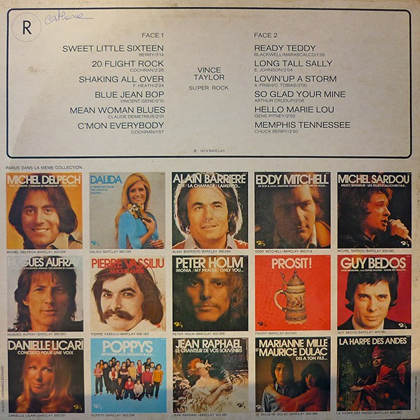 Vince Taylor - Super Rock | Barclay (950024) - 2