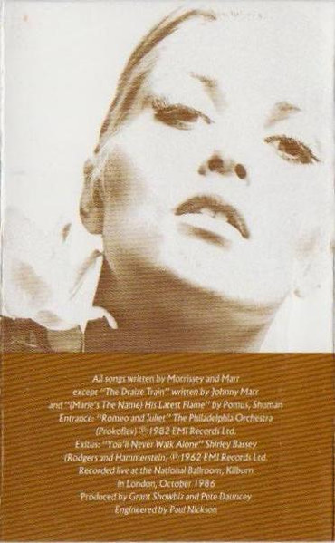 The Smiths - Rank [Cassette] | Sire (4-25786) - 2