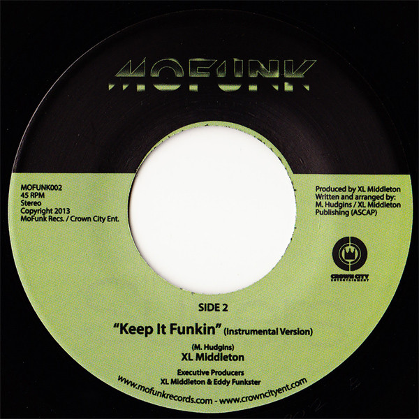 XL Middleton - Keep It Funkin | Mofunk Records (MOFUNK002) - 3