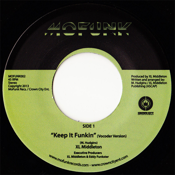 XL Middleton - Keep It Funkin | Mofunk Records (MOFUNK002) - 2