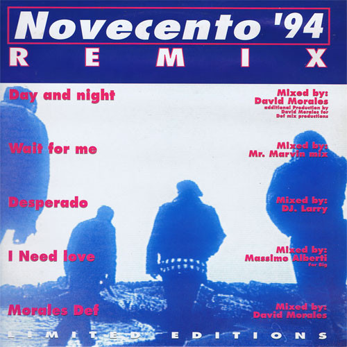 Novecento - Novecento ('94 Remix) | Extrarecord (EXTRA 1002) - main Novecento - Novecento ('94 Remix) | Extrarecord (EXTRA 1002) - main