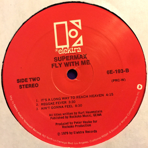 Supermax - Fly With Me | Elektra (6E-193) - 4 Supermax - Fly With Me | Elektra (6E-193) - 4