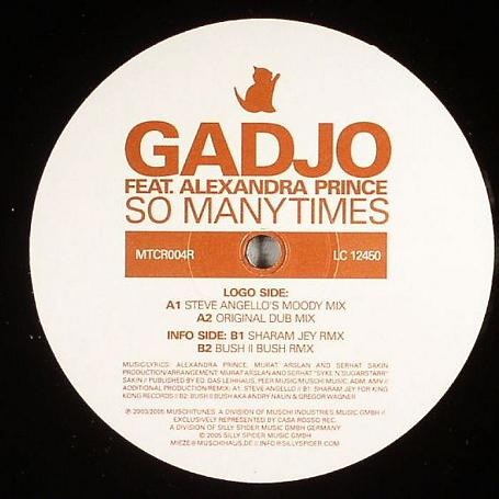 Gadjo - So Many Times | Muschitunes (MTCR004R) - 2 Gadjo - So Many Times | Muschitunes (MTCR004R) - 2