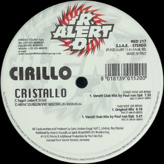 Cirillo - Cristallo | Red Alert (RED 217) - 3
