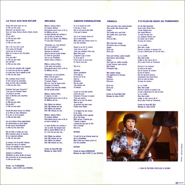 Julien Clerc - Aime Moi | Virgin (70 286) - 2