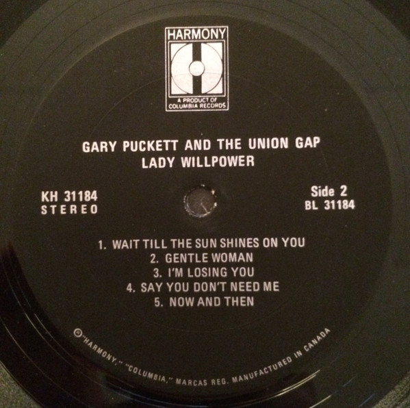 Gary Puckett & The Union Gap - Lady Willpower [Vinyl] | Harmony (KH 31184) - 4