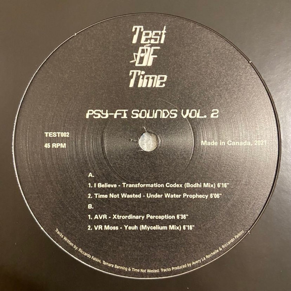 Various - Psy-fi Sounds Vol.2 | Test Of Time (TEST002) - main Various - Psy-fi Sounds Vol.2 | Test Of Time (TEST002) - main