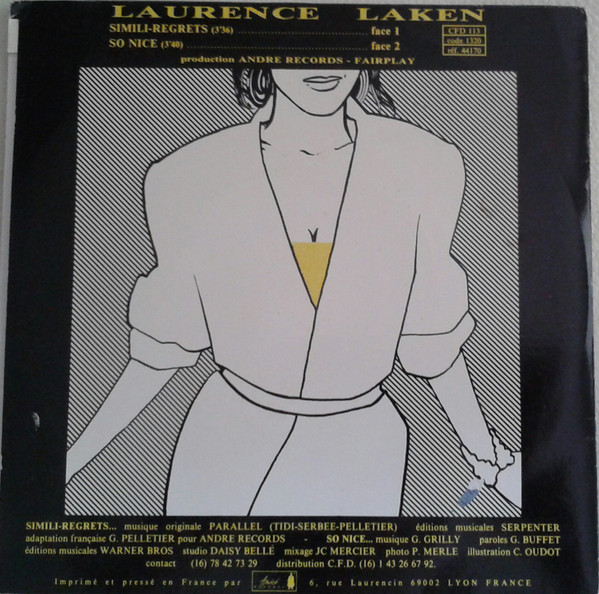 Laurence Laken - Simili Regrets | André Records (44170) - 2 Laurence Laken - Simili Regrets | André Records (44170) - 2
