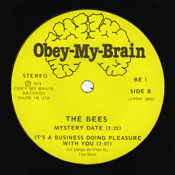 The Bees - Mystery Date | Obey-My-Brain Records (BE 1) - 3 The Bees - Mystery Date | Obey-My-Brain Records (BE 1) - 3
