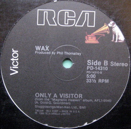 Wax - Right Between The Eyes | RCA Victor (PD-14310) - main