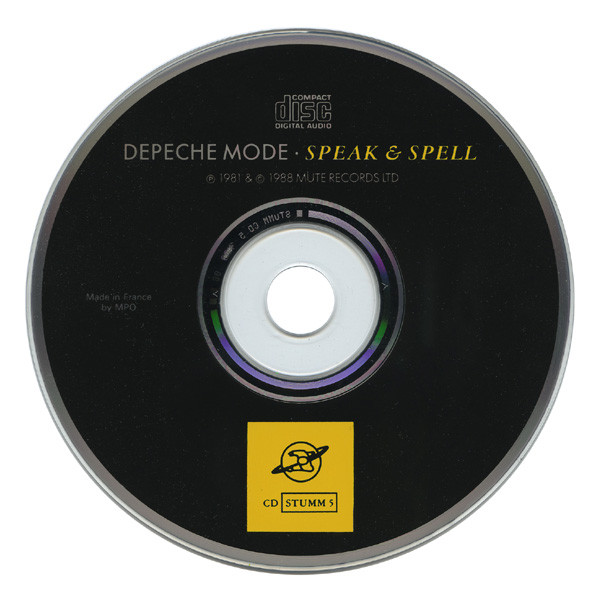 Depeche Mode - Speak & Spell | Mute (CD STUMM 5) - 3