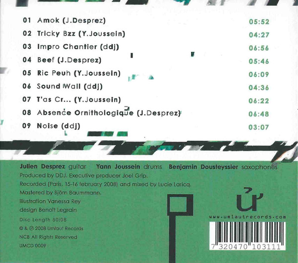 DDJ - DDJ | Umlaut Records (UMCD 0009) - 2 DDJ - DDJ | Umlaut Records (UMCD 0009) - 2