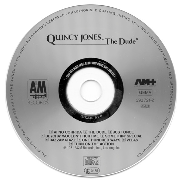 Quincy Jones - The Dude | A&M Records (393721-2) - 3