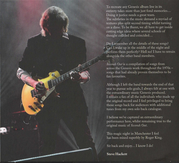 Steve Hackett - Genesis Revisited Live: Seconds Out & More | Inside Out Music (IOM603) - 3