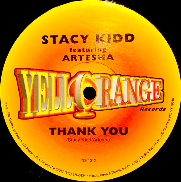 Stacy Kidd Featuring Artesha - Thank You | Yellorange (YO-1012) - 4