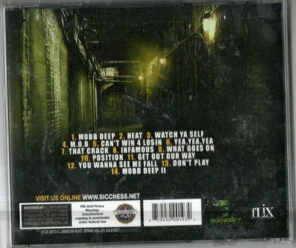 Mobb Deep - The Safe Is Cracked | Siccness.net (SIC-CD-60) - 2 Mobb Deep - The Safe Is Cracked | Siccness.net (SIC-CD-60) - 2