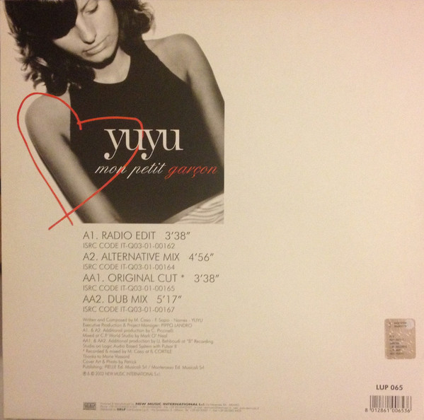 YUYU - Mon Petit Garçon | LUP Records (LUP 065) - 2 YUYU - Mon Petit Garçon | LUP Records (LUP 065) - 2