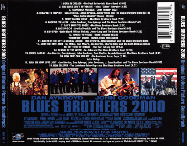 Various - Blues Brothers 2000 Original Motion Picture Soundtrack | Universal Records (UND 53116) - 2 Various - Blues Brothers 2000 Original Motion Picture Soundtrack | Universal Records (UND 53116) - 2