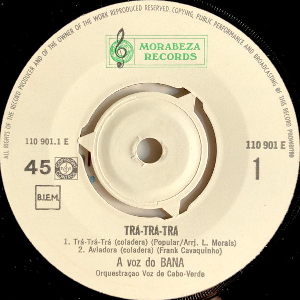 Bana - Trá-Trá-Trá | Morabeza Records (110.901 E) - 4
