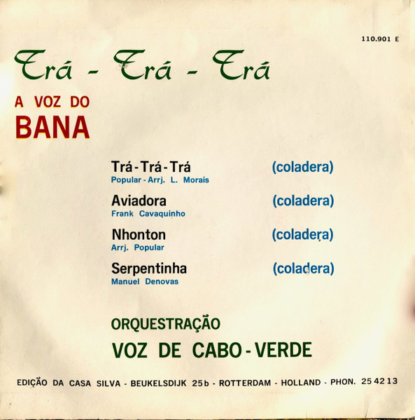 Bana - Trá-Trá-Trá | Morabeza Records (110.901 E) - 2