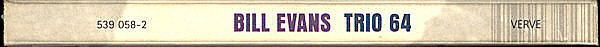 Bill Evans - Trio 64 | Verve Records (539 058-2) - 3