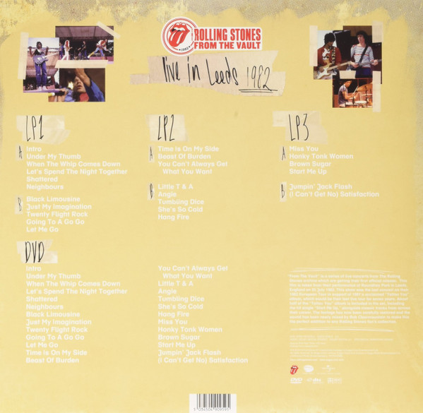 The Rolling Stones - Live In Leeds 1982 | Eagle Vision (ERDVLP095) - 3