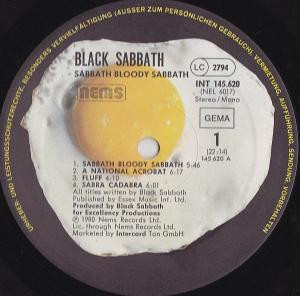 Black Sabbath - Sabbath Bloody Sabbath | Spiegelei (INT 145.620) - 4