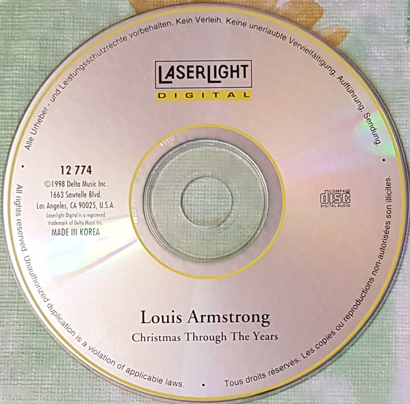 Louis Armstrong - Christmas Through The Years | LaserLight Digital (12 774) - 3 Louis Armstrong - Christmas Through The Years | LaserLight Digital (12 774) - 3