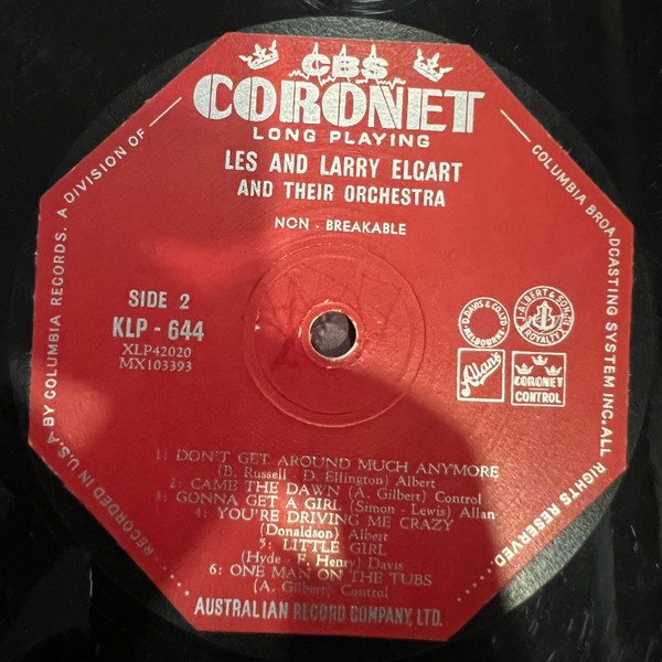 Les & Larry Elgart - Les & Larry Elgart And Their Orchestra | Coronet (KLP 644) - 4