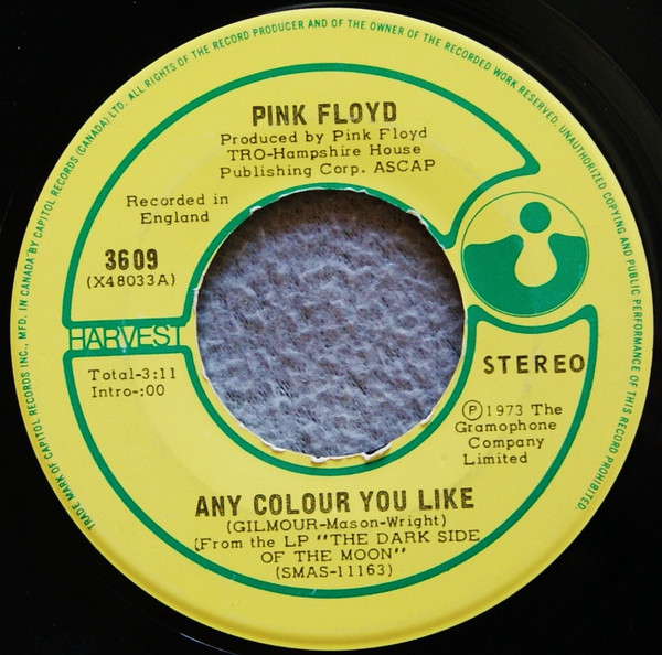Pink Floyd - Money | Harvest (3609) - 2