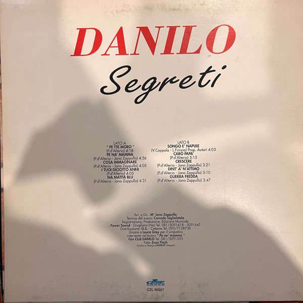 Danilo - Segreti | Power Sound (CZL 90057) - 2 Danilo - Segreti | Power Sound (CZL 90057) - 2