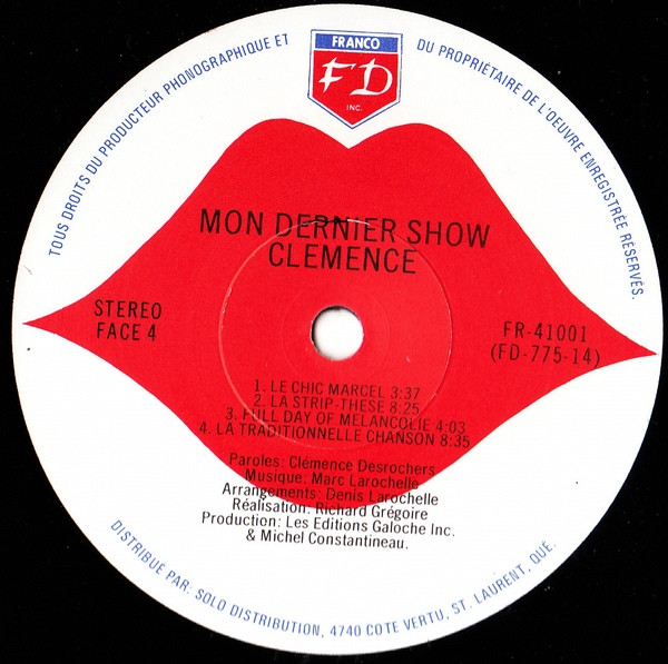 Clémence Desrochers - Mon Dernier Show | Franco FD Inc. (FR41001) - 4