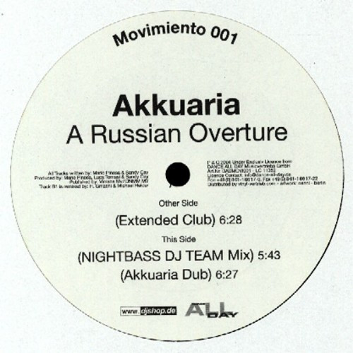 Akkuaria - A Russian Overture | Movimiento Records (Movimiento 001) - main Akkuaria - A Russian Overture | Movimiento Records (Movimiento 001) - main